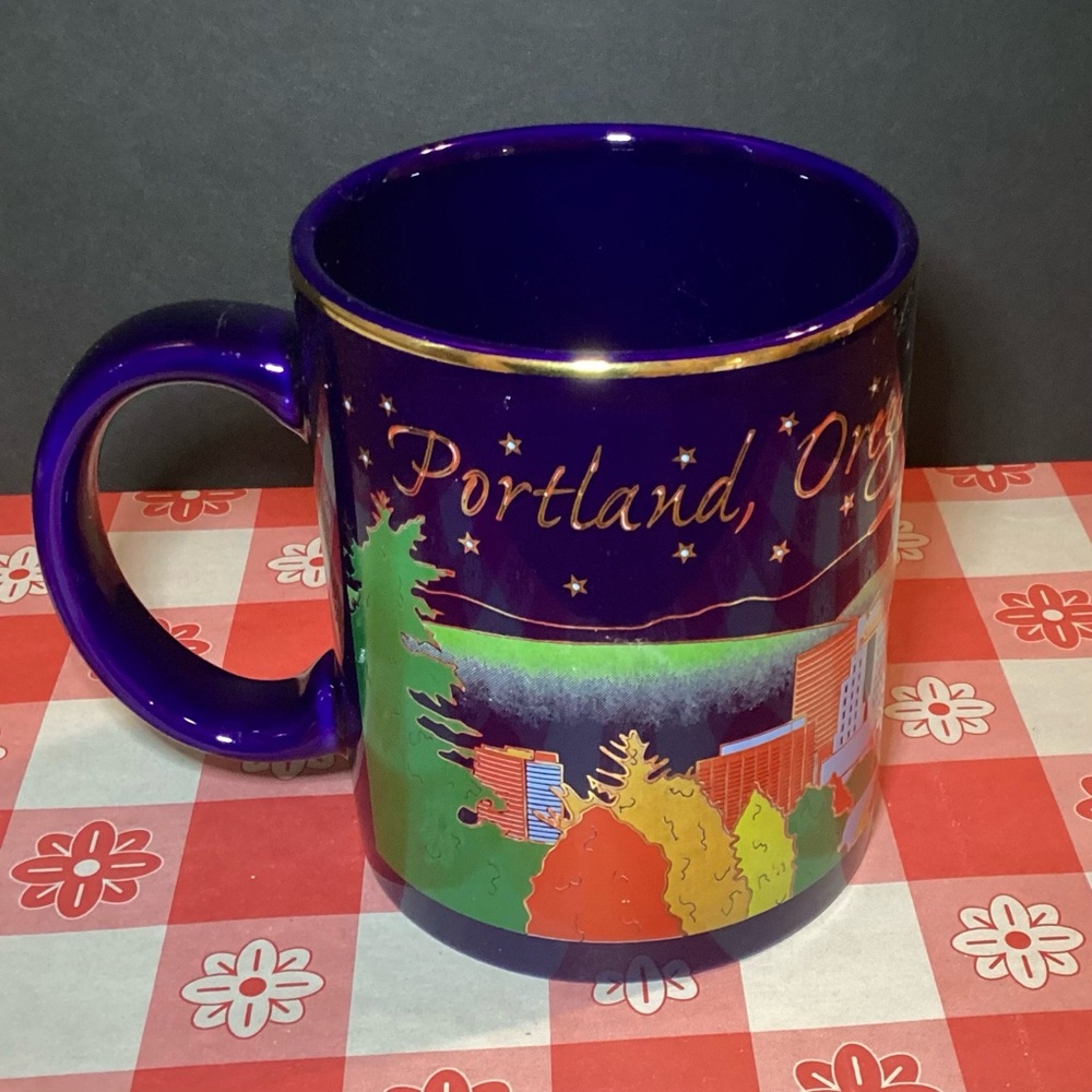 Cobalt Blue Portland, Oregon Mug